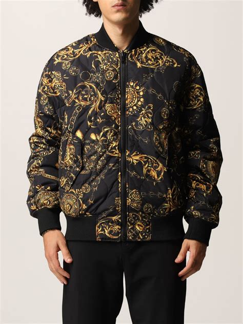 mens versace jacket|versace jeans couture jacket men's.